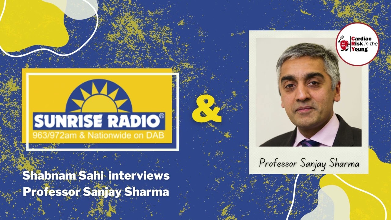 Prof Sanjay Sharma interview on Sunrise Radio with Shabnam Sahi for CRY's raising awareness week "22