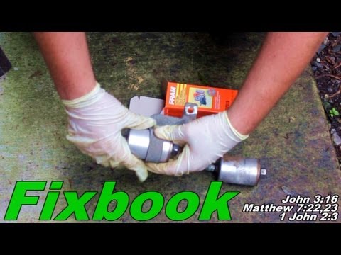 Fuel Filter Replacement Removal “How to” Oldsmobile Intrigue