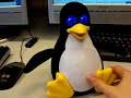 Tux Droid in action