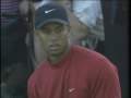 Tiger Woods - masters shot on 16th hole 2005 in Augusta.