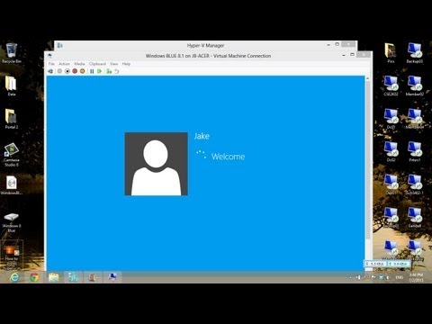 how to install hyper v on usb