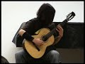 Brouwer - Danza Caracteristica, played by Timi Krajnc