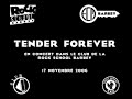 tender forever's(melanie valera) performance in bordeaux, france on the 17th nov 2006. song:make out (live)