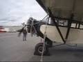videos de 1929 Fairchild 42 first run & taxi