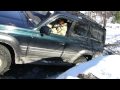 Lexus LX 450 100% locker climbing wall subiendo pared Rausch creek