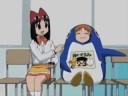 Chiyo enjoys lunch while I play strange music