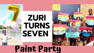 Kids paint party