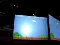 Mario theme performed by orchestra