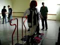 Lavi dancing at the pump it up machine