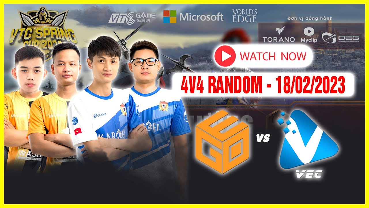 Tranh3/4: EGO 1 vs VEC 2????AOE VTC Cup????19/02/2023