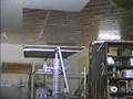Installing sheetrock on 10' ceiling