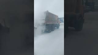 Ямз-238  евро 2 утренний запуск в минус 30 прогрев кузова