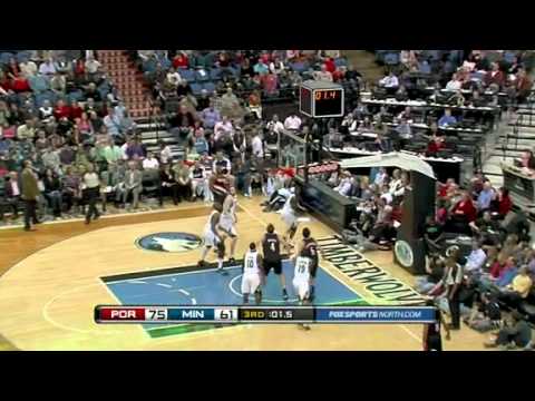 Wesley Matthews beats the buzzer againt Timberwolves