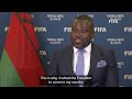 Football Association of Malawi President meets FIFA President