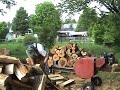 Splitting Firewood in Chalk River