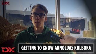Getting to Know: Arnoldas Kulboka