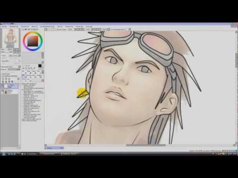 how to draw hwoarang step by step