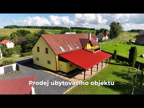 Video Prodej ubytovny s upravovanou zahradou a garáží, Dětřichov u Frýdlantu okr. Liberec