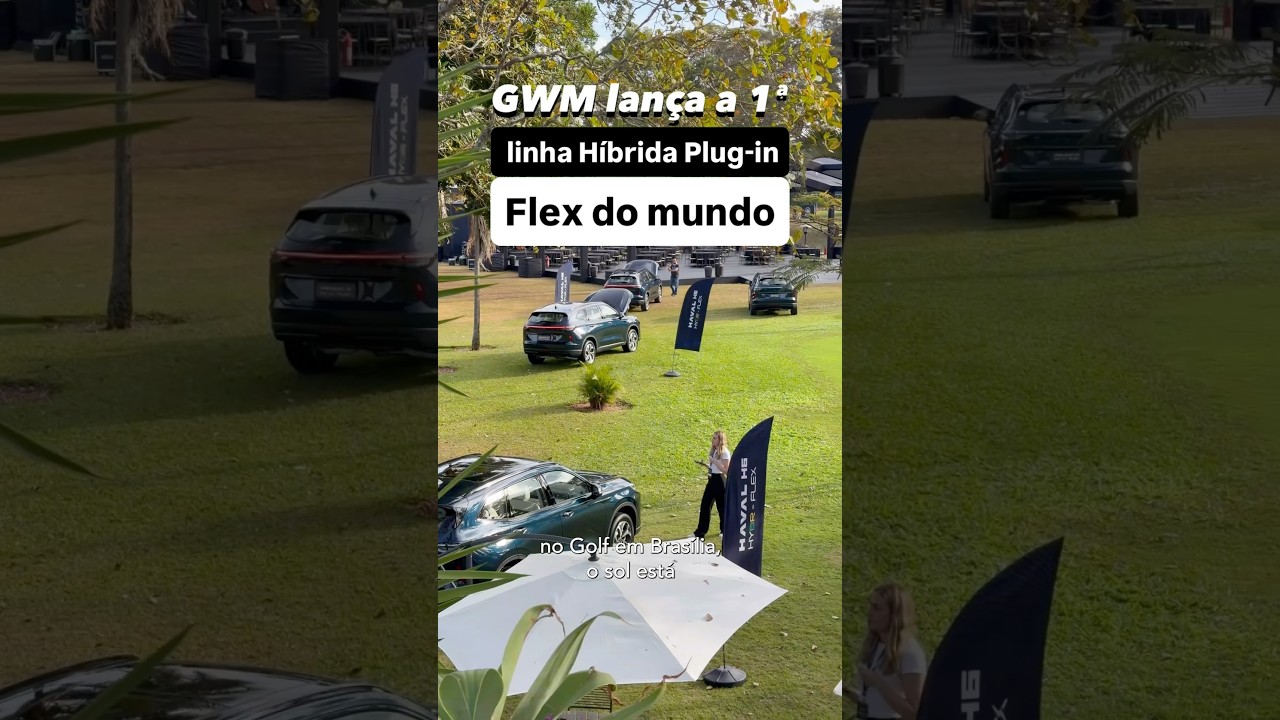 GWM lança a 1ª linha híbrida plug-in flex do mundo