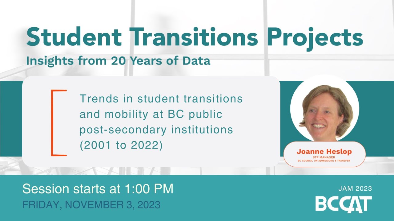 Student Transitions Project: Insights from 20 Years of Data