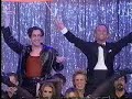 kennedy center honor of kander & ebb. a performance of willkommen by joel grey (original emcee) and alan cumming (broadway revival).