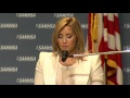 Demi Lovato's speech at SAMHSA's National ...