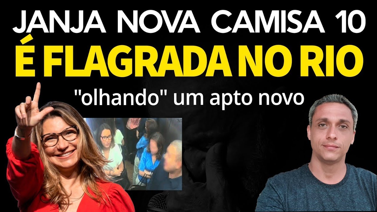 JANJA volta pro jogo com CAMISA 10 - Esbanja é flagrada no RIO "olhando" um apto novo