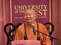 Master Hsing Yun at UWest - Class 1A