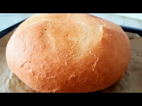 Домашний хлеб, цыганка готовит. Постный хлеб. Gipsy cuisine.