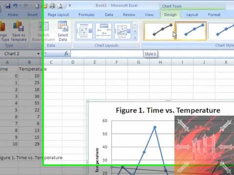 how to create line graph in excel