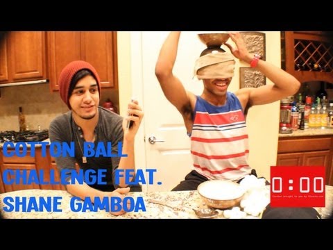 cotton - Me and Shane take on the Cotton Ball Challenge. I know its Tuesday but I wanted to do a special video for you guys! Will resume on Friday! Make sure you guys...