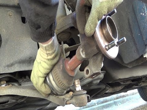 Front wheel bearing replacement – Removal and refitting step by step