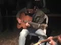 richard manetti lors d'un boeuf sur le stand dupont au festival django reinhardt a samois sur seine en 2007