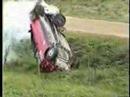 Justas Vaitekunas Honda Civic big rally crash Justas Vaitekunas Honda Civic big rally crash