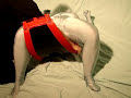 Adult Baby becomes her Hip Abduction Splint
