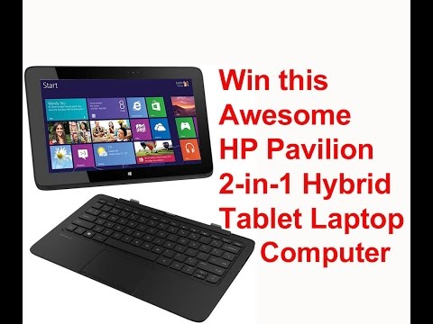 Red Ferret Giveaway 5 - Win An HP Pavilion 11 X2 Tablet Laptop