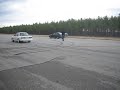 BMW 540 E39 man. vs Ford Sierra Cosworth rwd @402m BMW 540 E39 man. vs Ford Sierra Cosworth rwd @402m