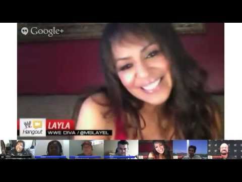 WWE Hangout with special guest Layla - May 16, 2013