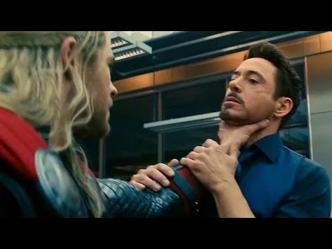 Tony Stark "We'll Lose" Agument Scene - Avengers: Age of Ultron (2015) Clip HD