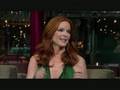 Marcia Cross on David Letterman