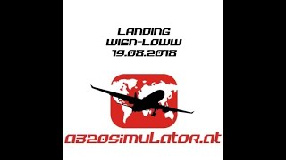 Landung Vienna 19.08.2018