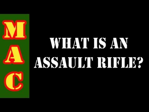 Rifle - The media and the anti-gunners are trying to tell Americans that