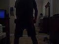 skinny guy gives a beat down to a fat guy