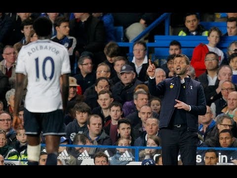 Tim - Watch Tottenham Hotspur manager Tim Sherwood's outburst after his team's second-half capitulation at Stamford Bridge resulted in a 4-0 defeat against Chelsea...