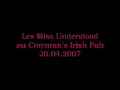 les miss understood au corcoran's irish pub