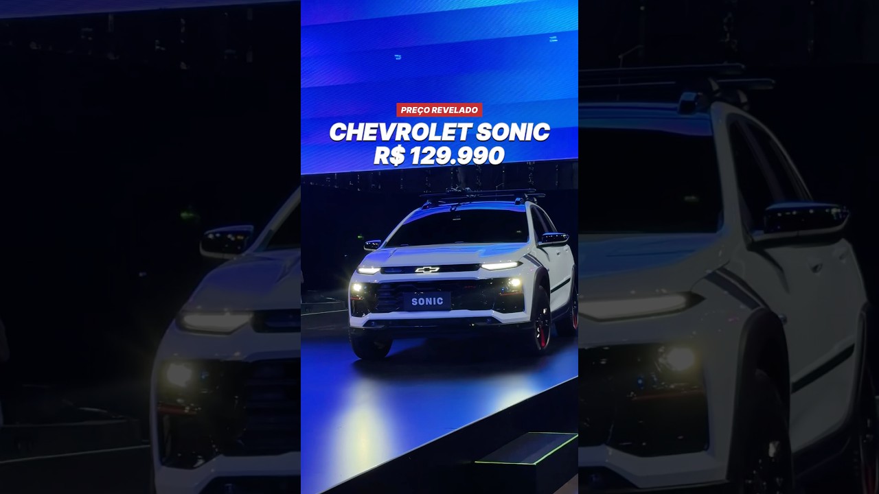 Chevrolet Sonic a partir de R$ 129.990