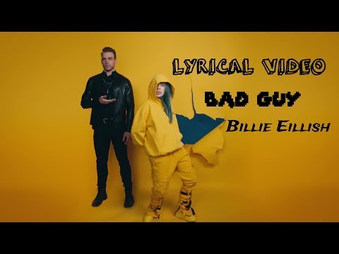 Bad Guy (Lyrics ) || Billie Eilish || Full audio song with lyrics