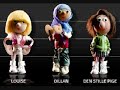 Yallahrup F�rgeby - Crazy Girls - Fjabbelade