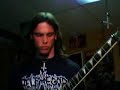 Testing out the new jackson rhoads guitar
