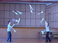 Trying to beat the World Record in 11 club passing